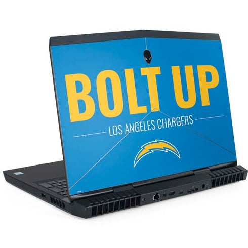 NFL Los Angeles Chargers Team Motto Dell Alienware Skin